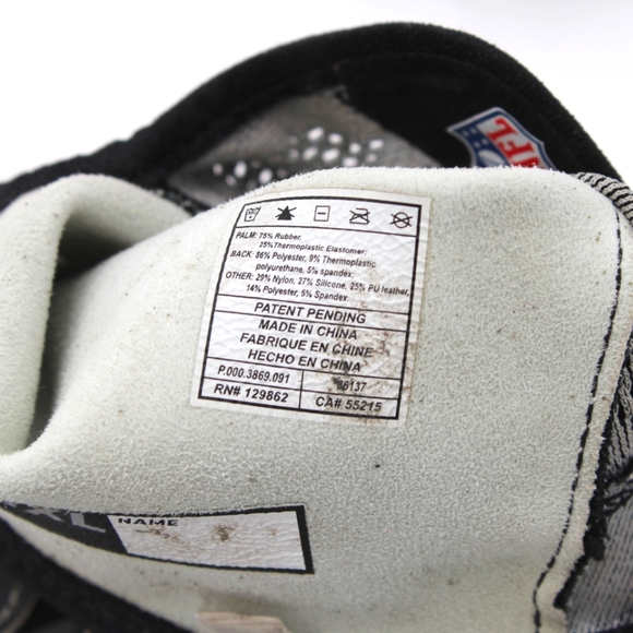 Nike Vapor NFL Promo Football Gloves - Black/White (3XL) - Picture 4 of 9